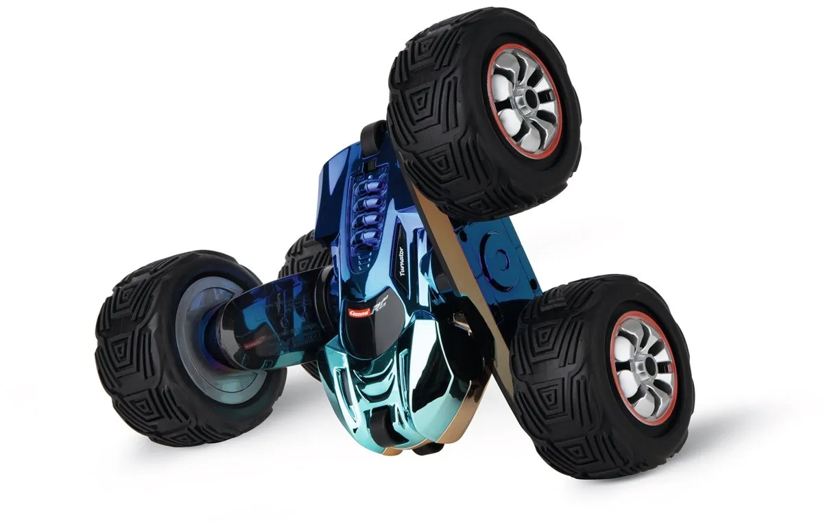 Carrera RC Turnator Color Flip 1:16 - Blauw/Groen