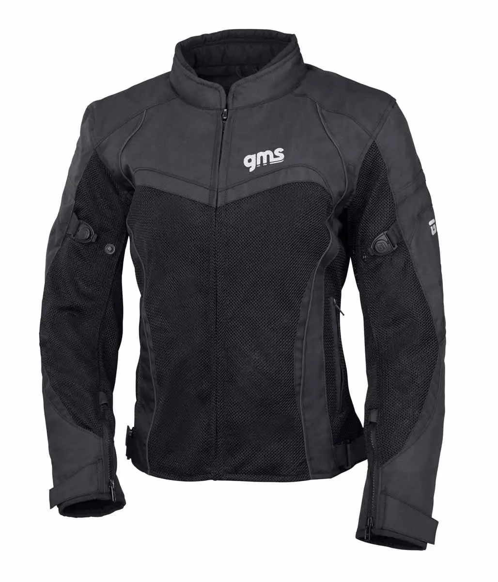 Gms Tara Mesh Dames Motorjas 3XL - Zwart