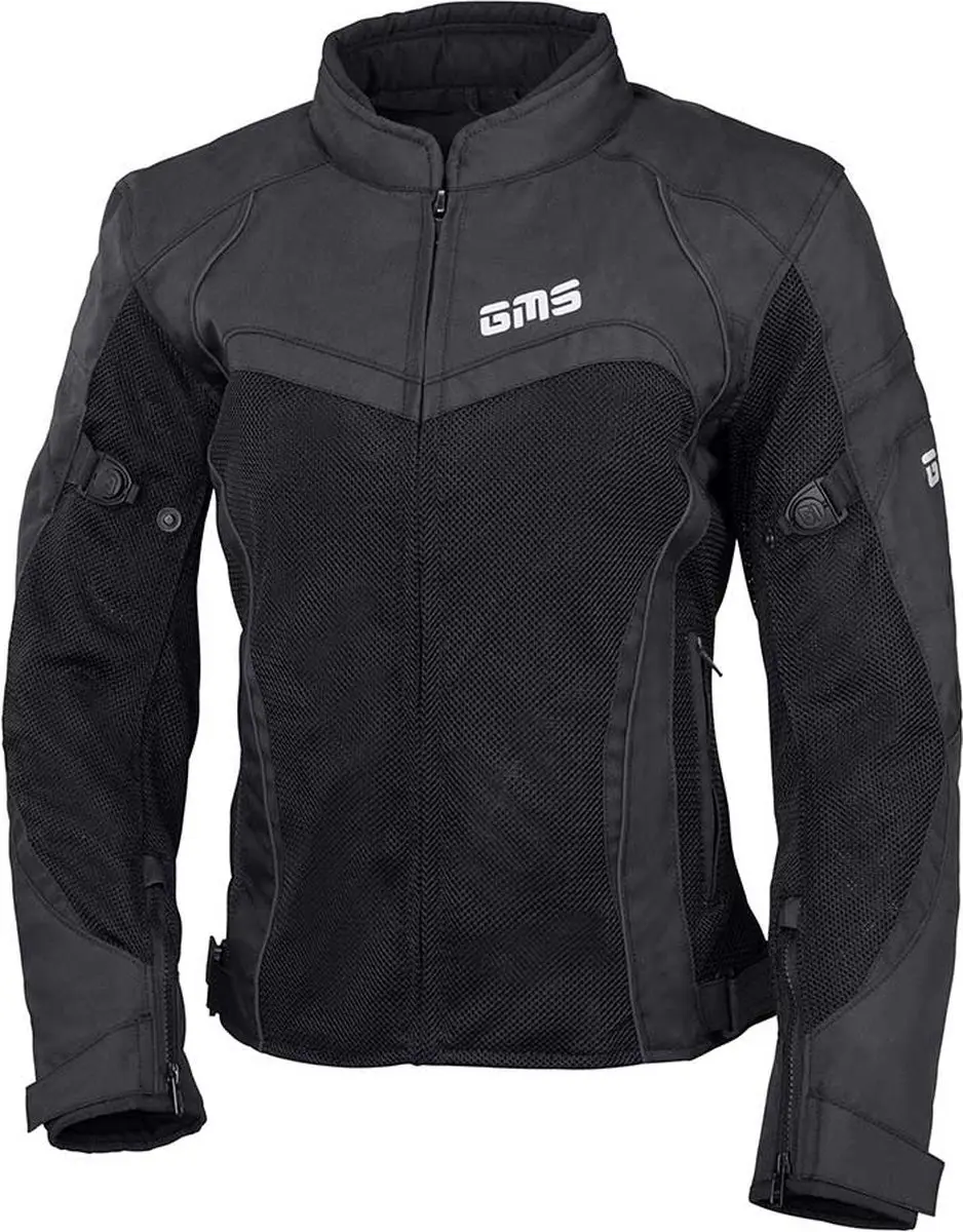 Gms Tara Mesh Dames Motorjas 3XL - Zwart