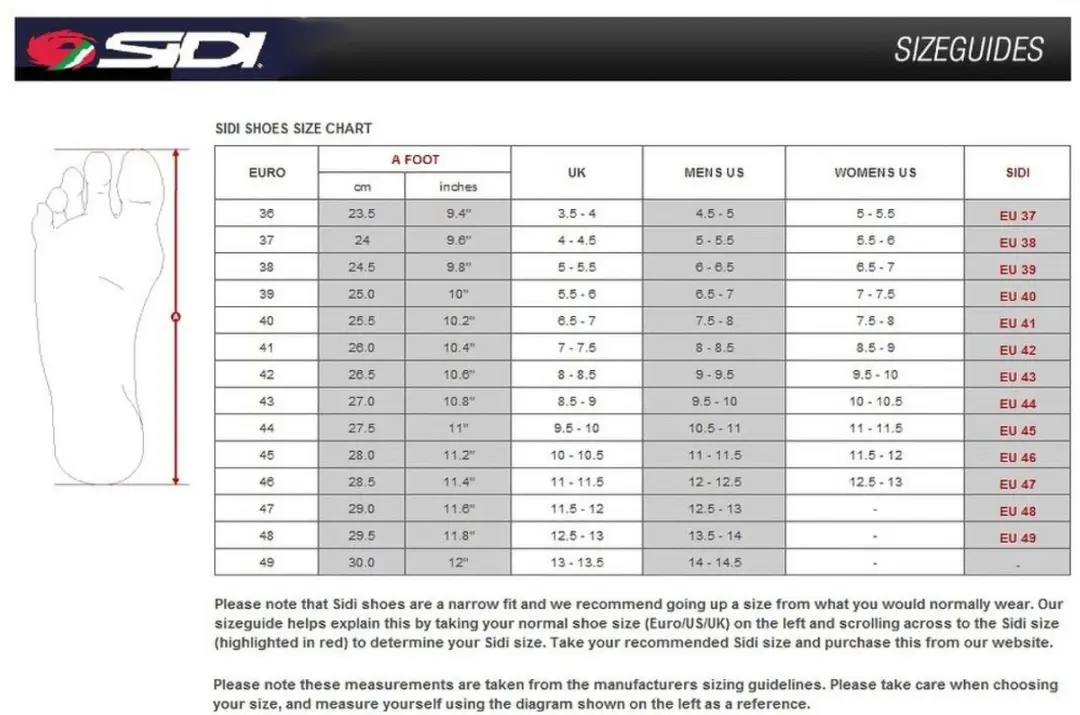 Sidi Mid Performer Laars - Zwart