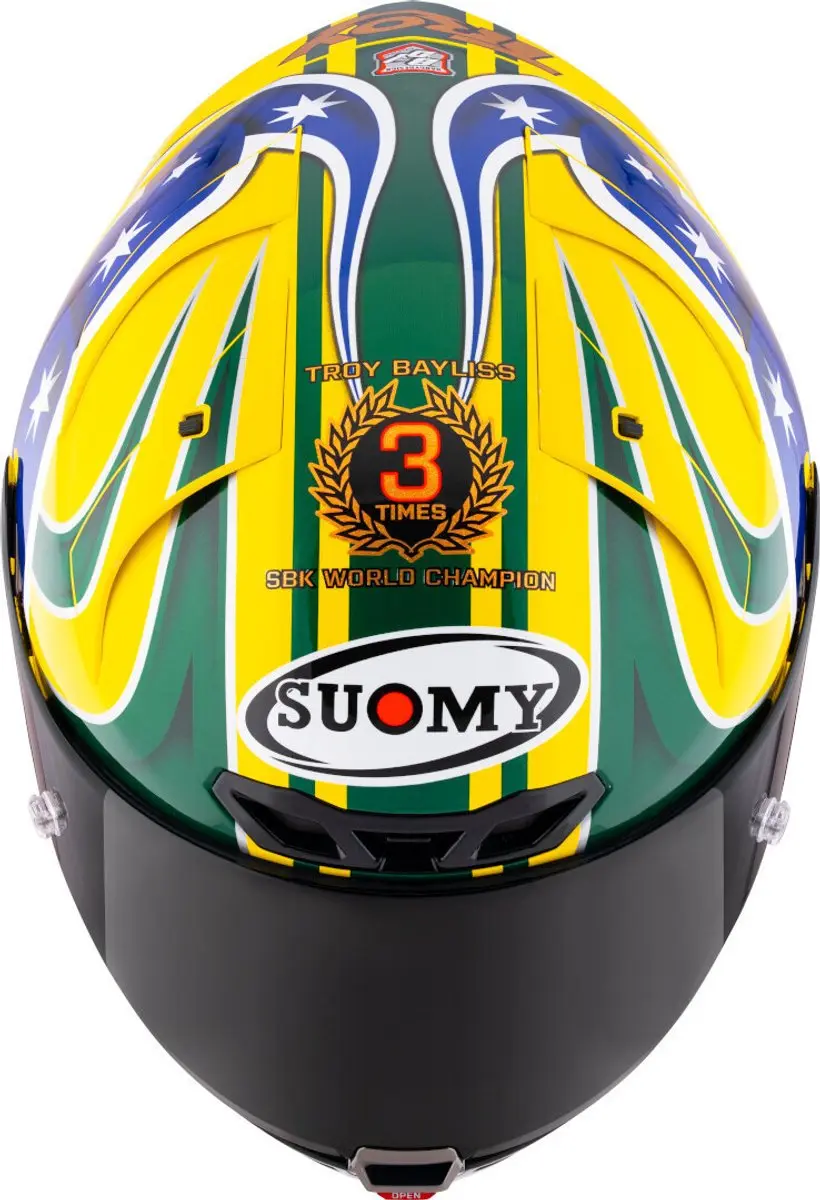 Suomy S1-XR GP Troy Bayliss Replica 2005 Integraalhelm - XS - Multicolor