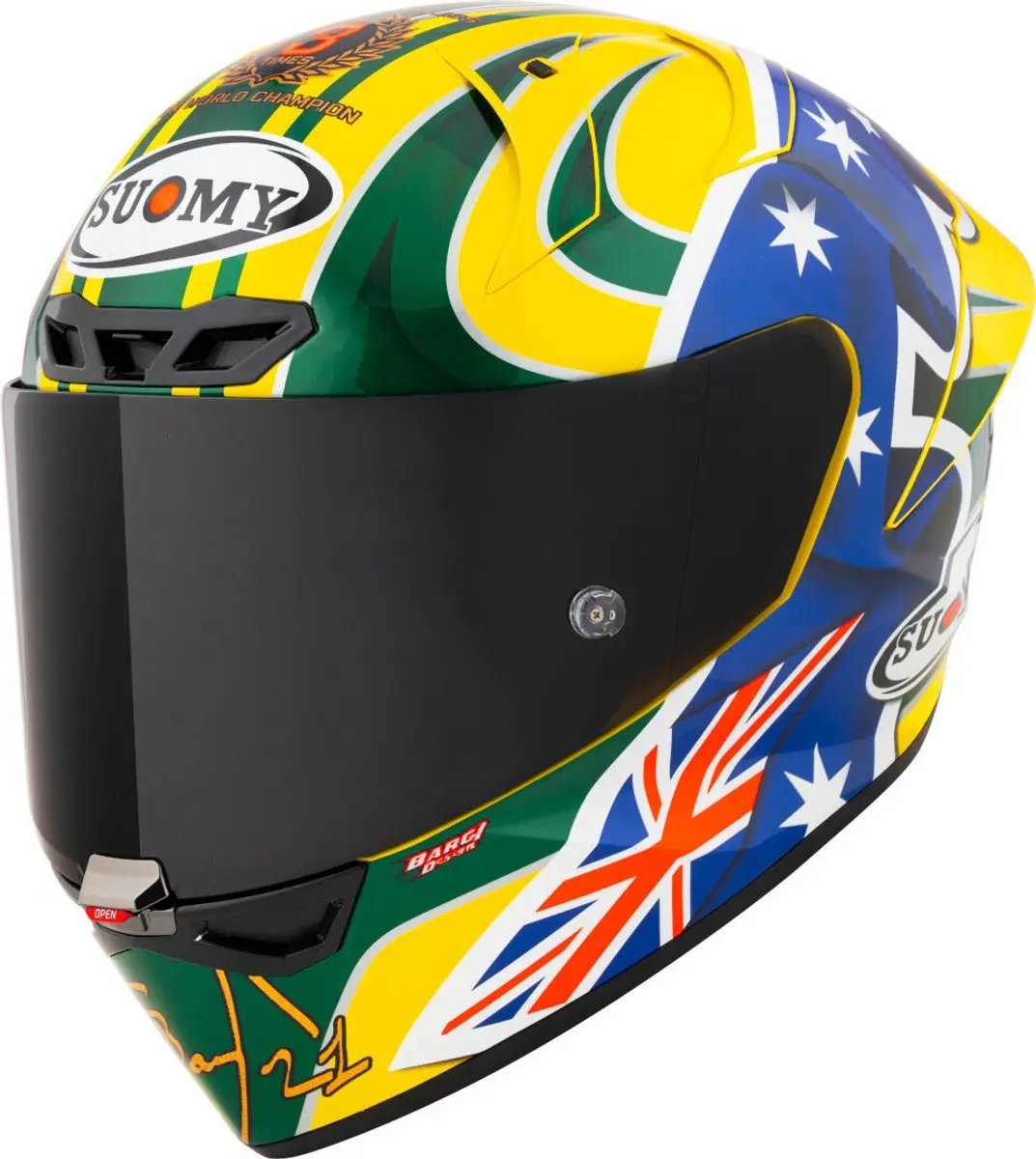Suomy S1-XR GP Troy Bayliss Replica 2005 Integraalhelm