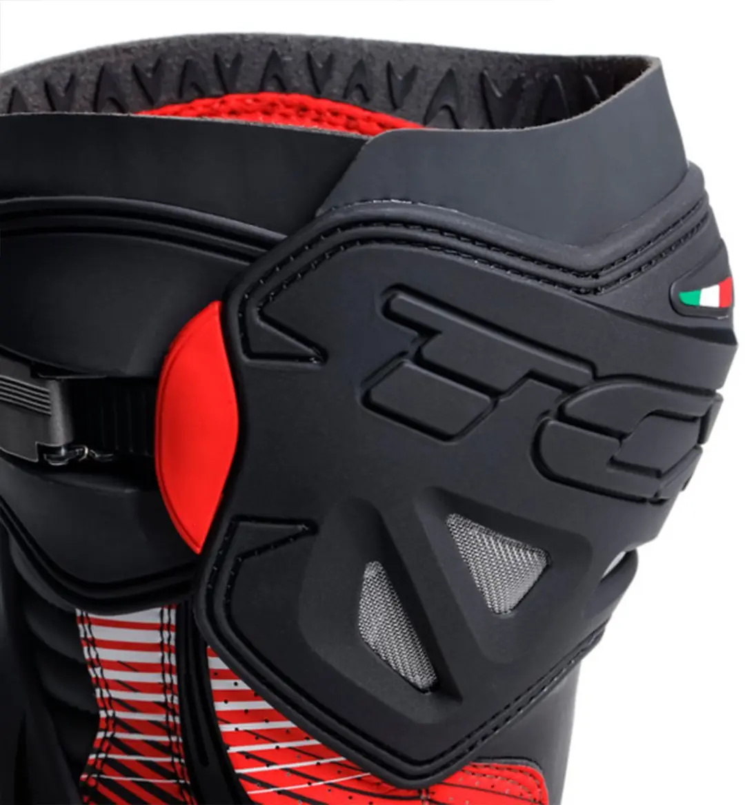 TCX RT-Race Pro Air Motorschoenen 42 - Zwart/Rood/Wit - afbeelding 4 van 6
