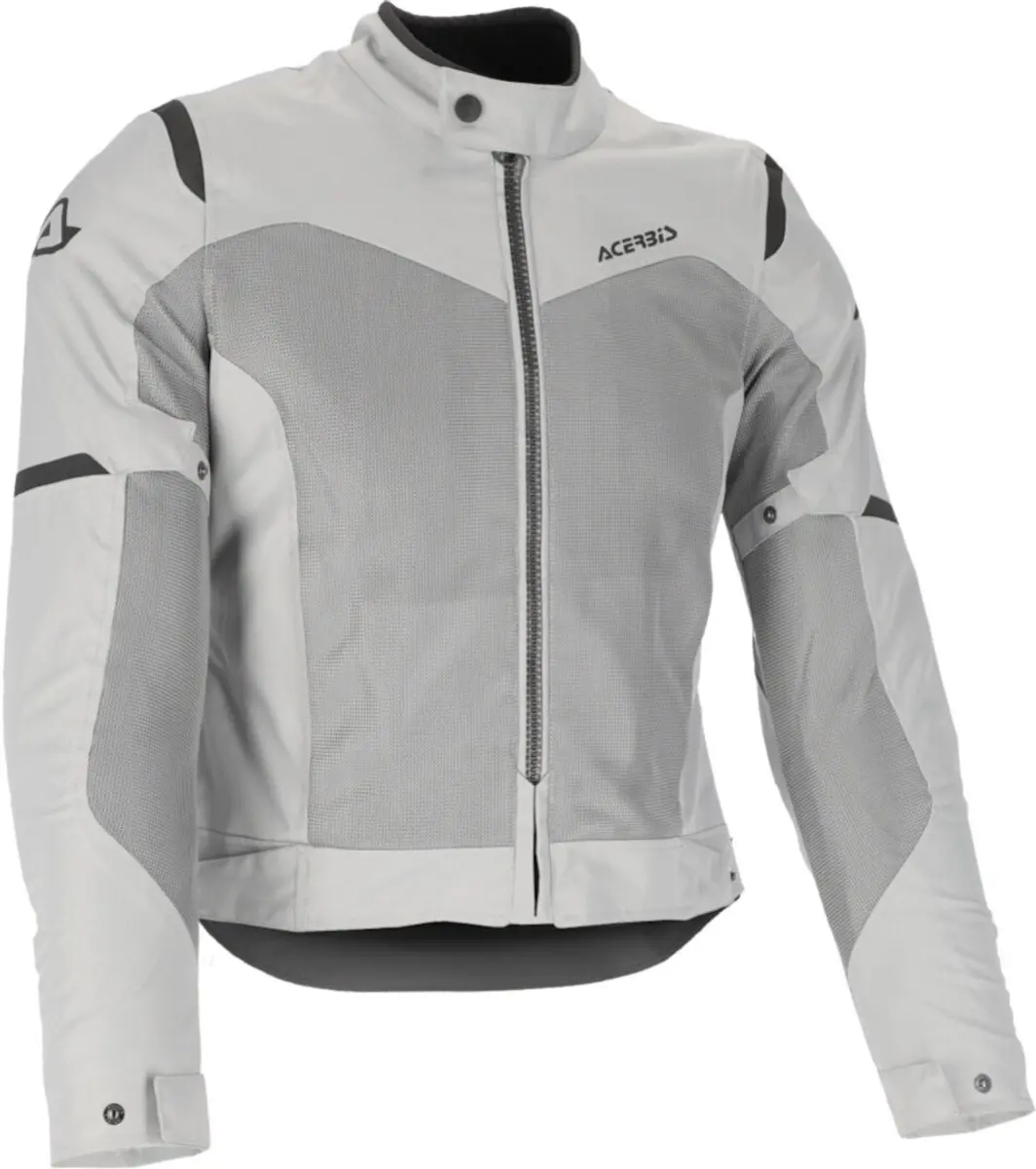 Acerbis Ramsey Vent 2.0 Mesh Dames Lichtgrijs Textiele Motorjas