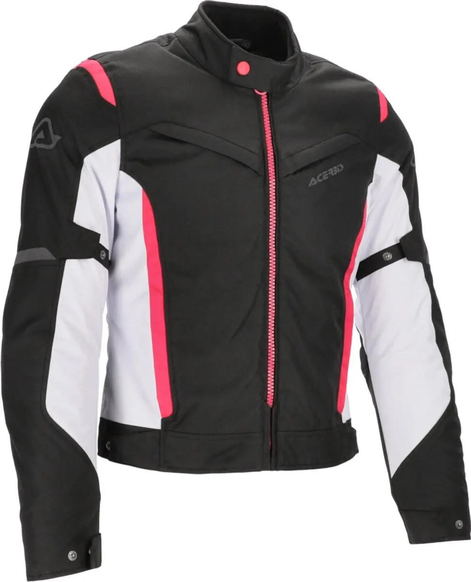 Acerbis X-MAT 2.0 Dames Zwart Roze Textiele Motorjas