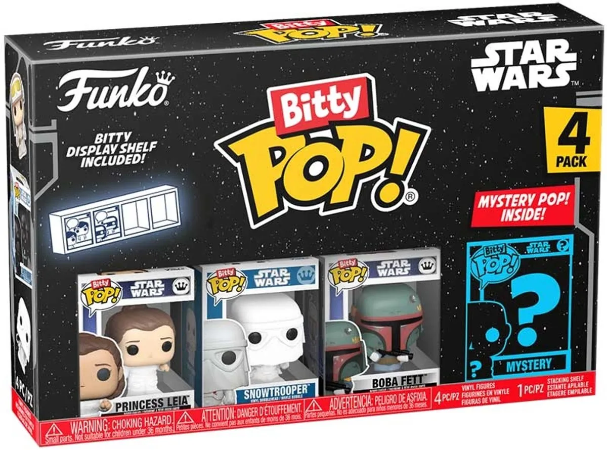 Funko Bitty Pop Star Wars Leia 4PK - Multicolor
