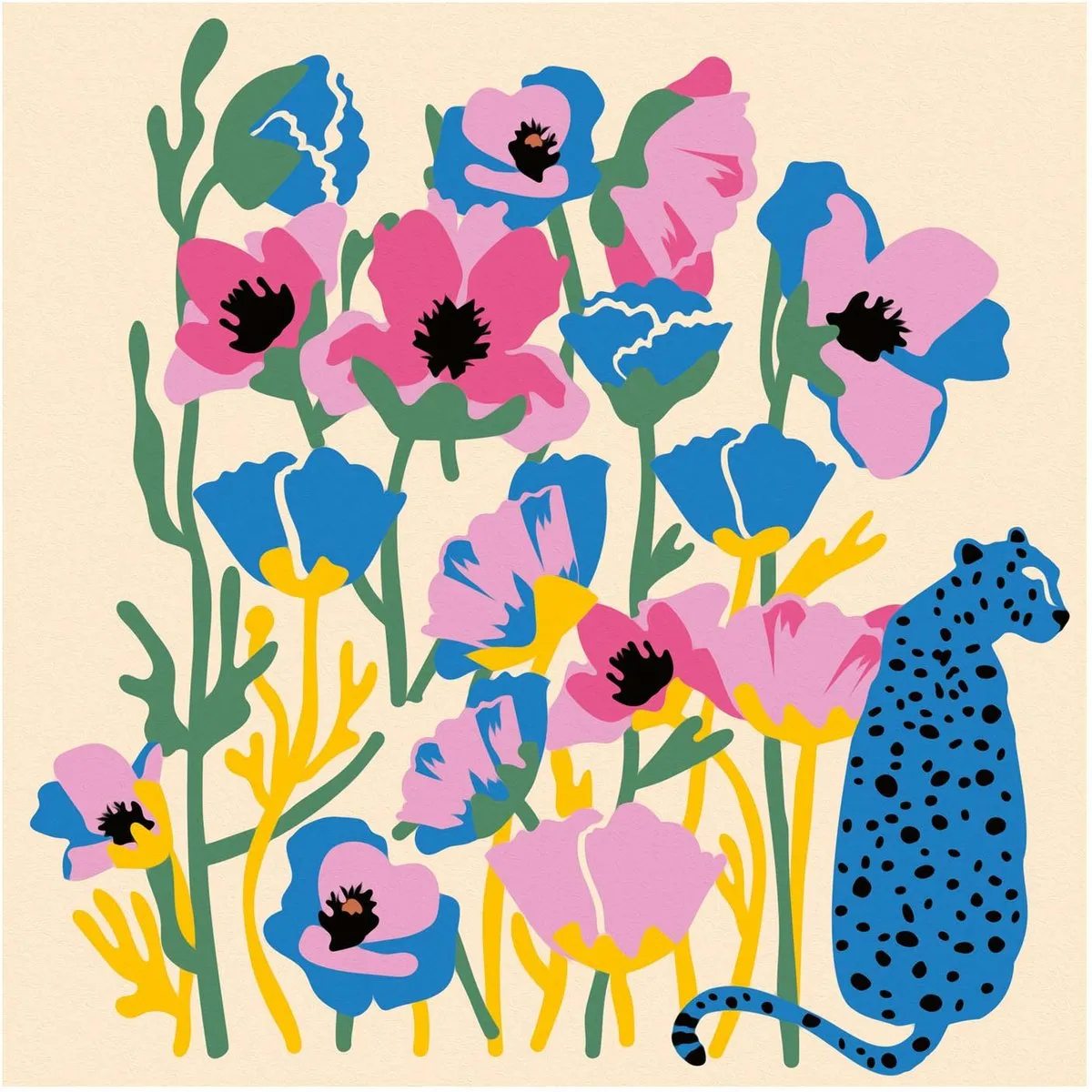 Ravensburger Poppy Schilderen op nummer - Meerkleurig