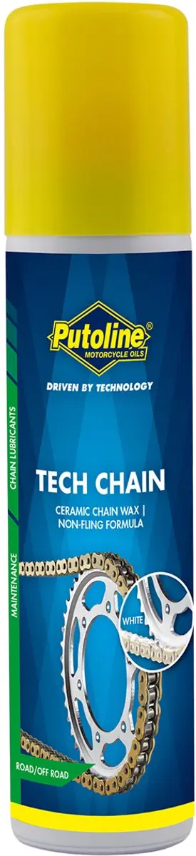 Putoline Tech Chain Kettingspray 75ml - Anti-slijtage & Waterafstotend