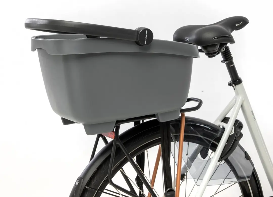New Looxs Clipper Racktime Hondenfietsmand - 28L - Antraciet - afbeelding 6 van 6