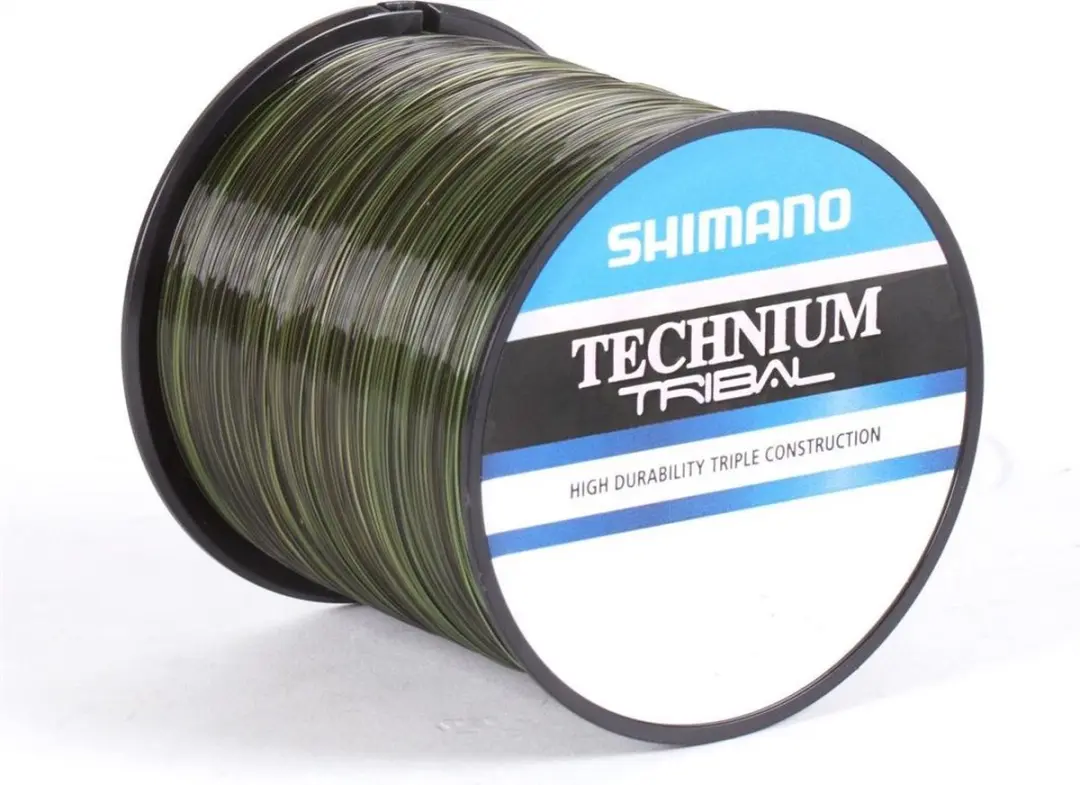 Shimano Technium Tribal Quarter Pound 0.405mm (620m) Camo Green
