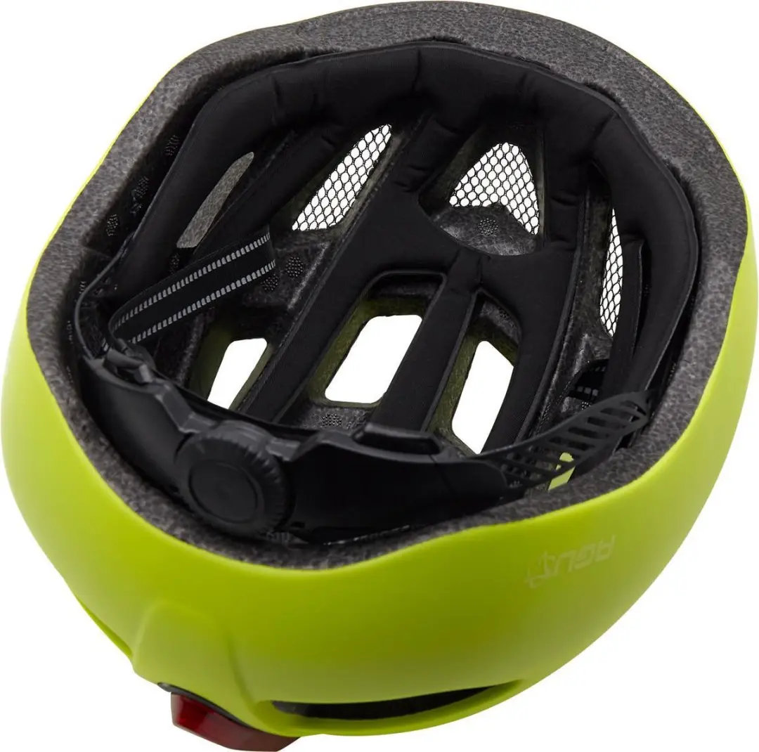 AGU Civick Fietshelm L/XL - Fluo Geel - met LED - afbeelding 6 van 6