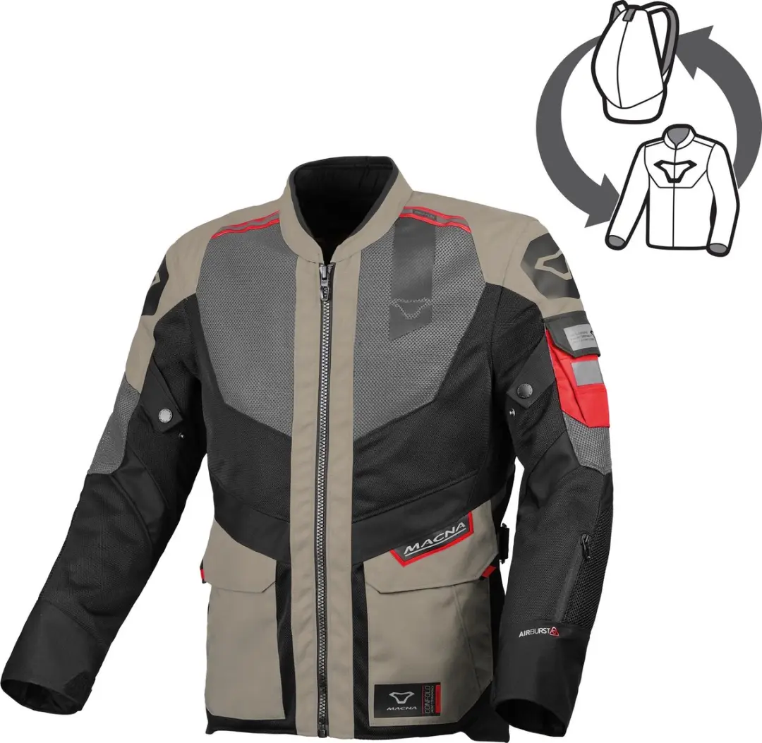 Macna Travelair Motorfiets Textieljas -