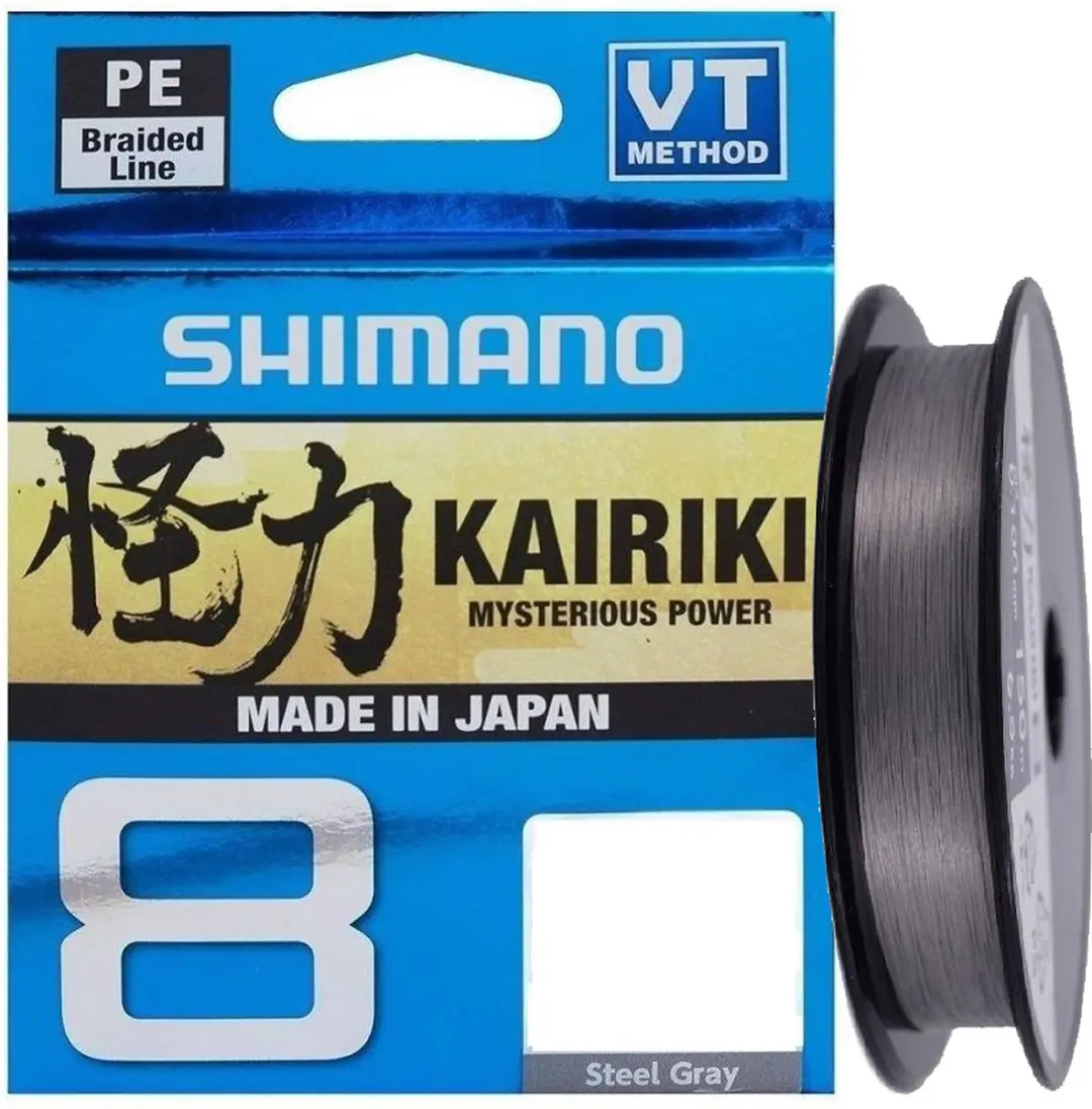 Shimano Kairiki 8 Steel Gray Lijn 150m