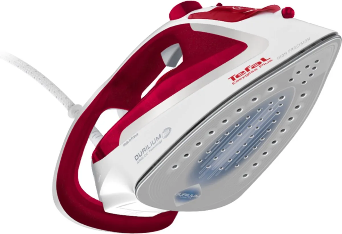 Tefal Easygliss Plus FV5717 Stoomstrijkijzer 2500W - Rood