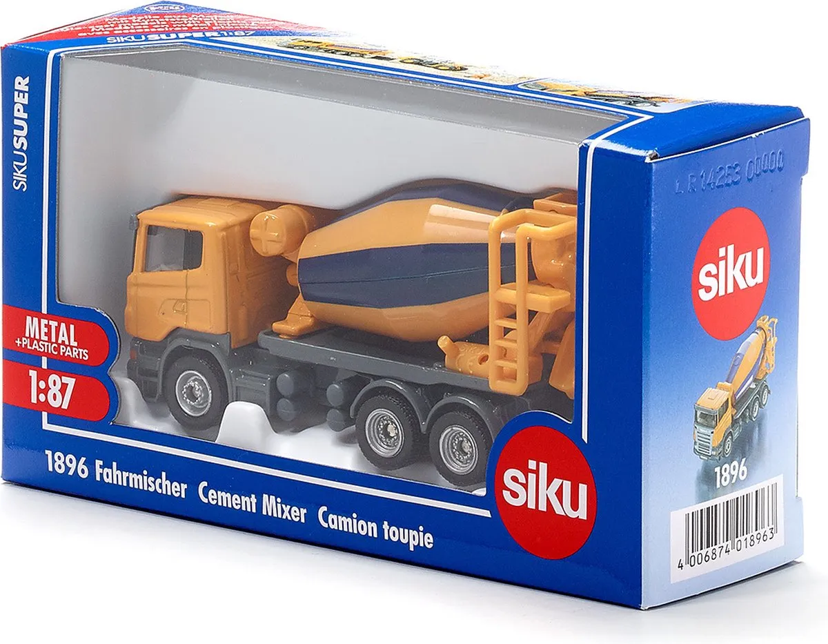 SIKU 1896 Betonwagen - Geel/Blauw