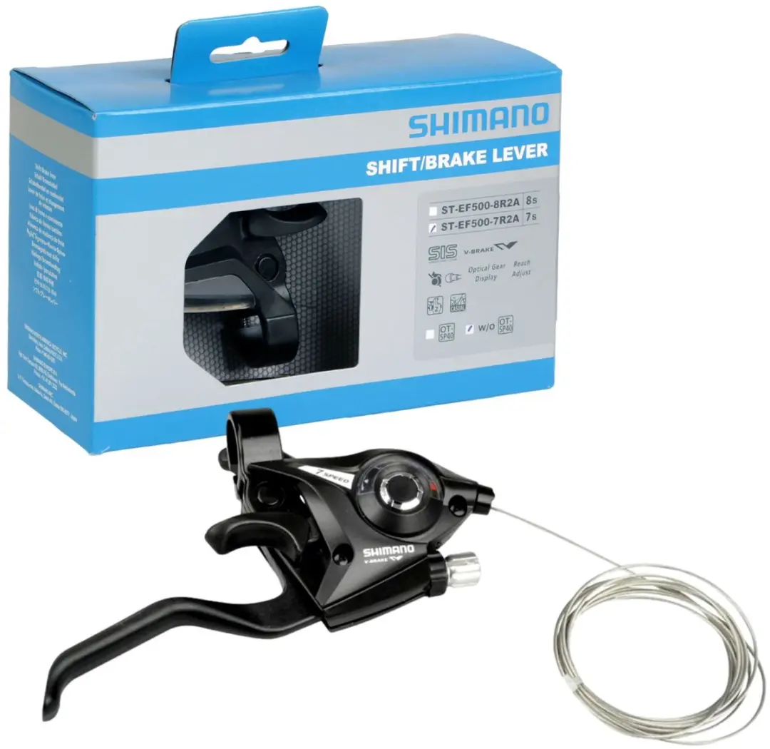 Shimano ST-EF500 Schakel-/remhendel 7-speed - Zwart