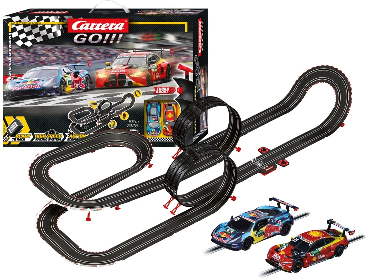 Carrera Go!!! DTM High Speed Showdown Racebaan 8,9m