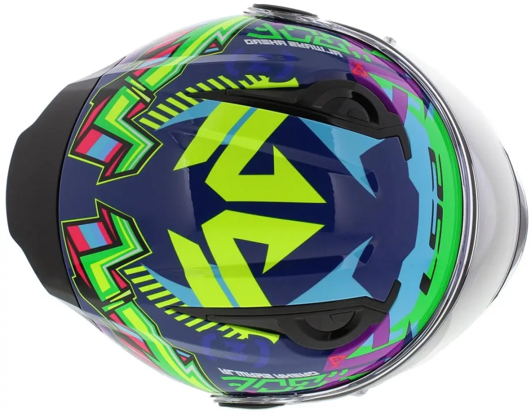 LS2 FF812 Kid Svent Integraalhelm - Maat M - Blauw Groen