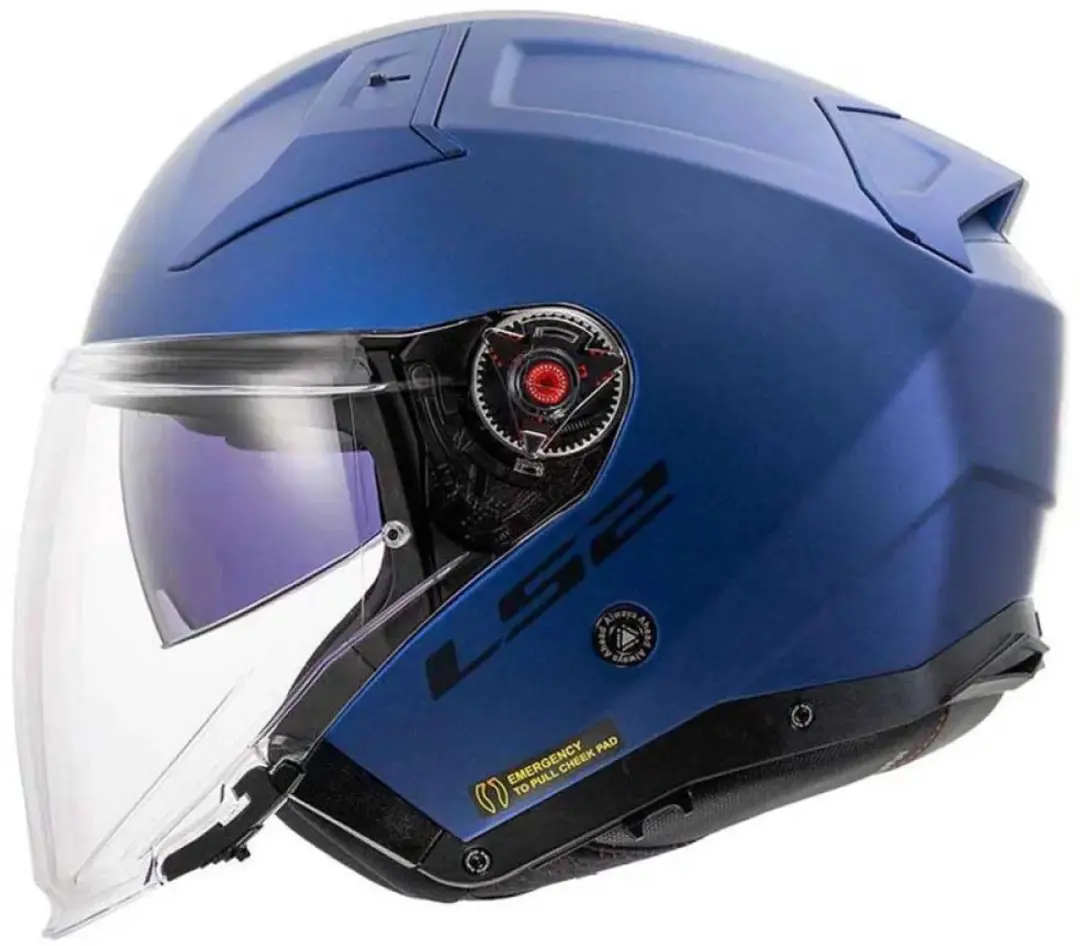 LS2 OF603 Infinity II Solid Navy Jethelm - M