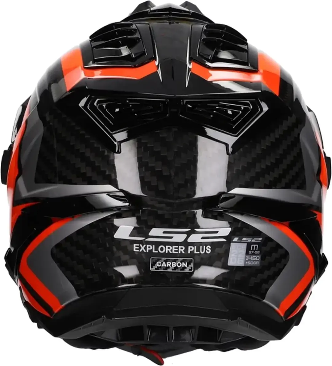 LS2 MX701 Explorer C Frontier II Motorhelm - Maat S - Oranje
