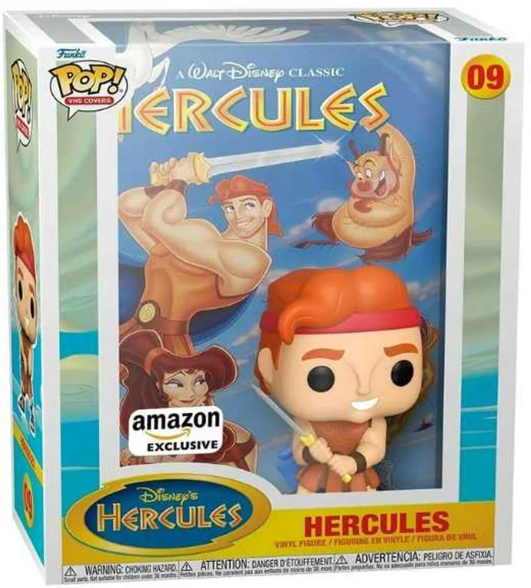 Funko Pop! VHS Disney Hercules #9 Amazon Exclusive - Multi