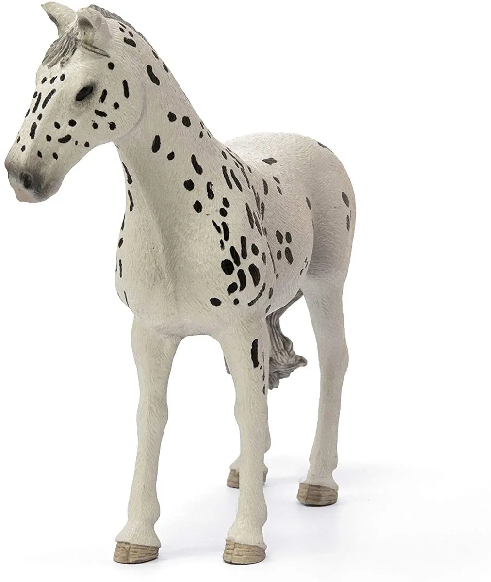 Schleich Knabstrupper Merrie Speelfiguur 13910 - Wit/Zwart