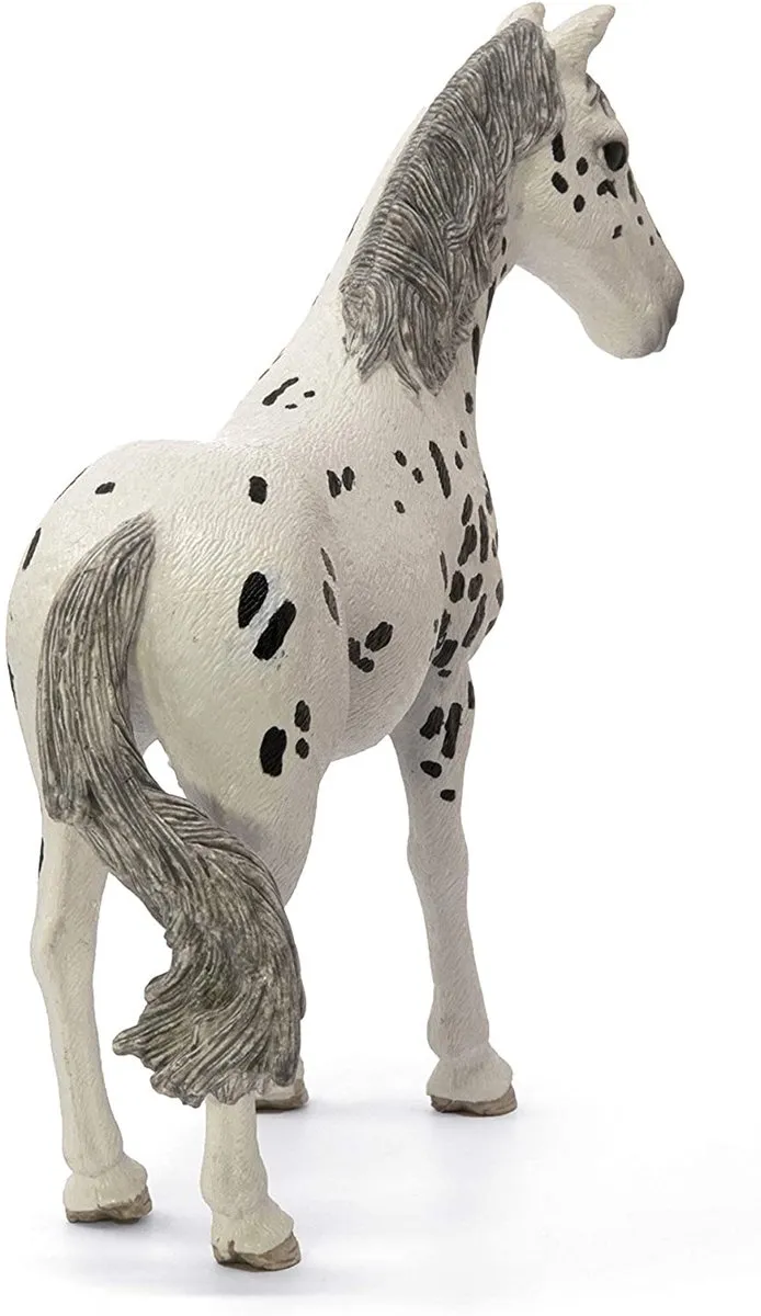 Schleich Knabstrupper Merrie Speelfiguur 13910 - Wit/Zwart