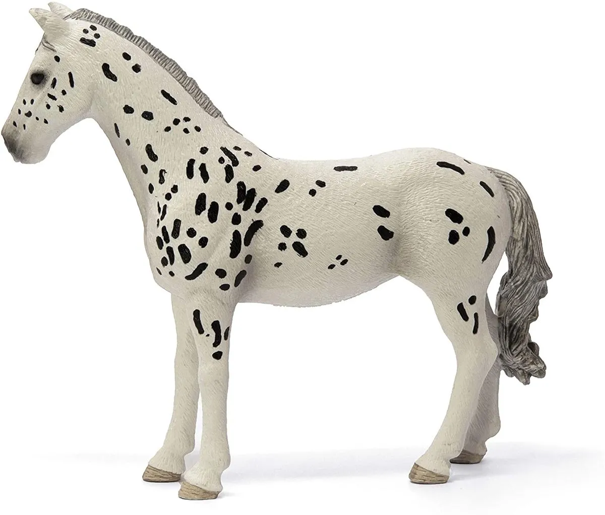 Schleich Knabstrupper Merrie Speelfiguur 13910 - Wit/Zwart