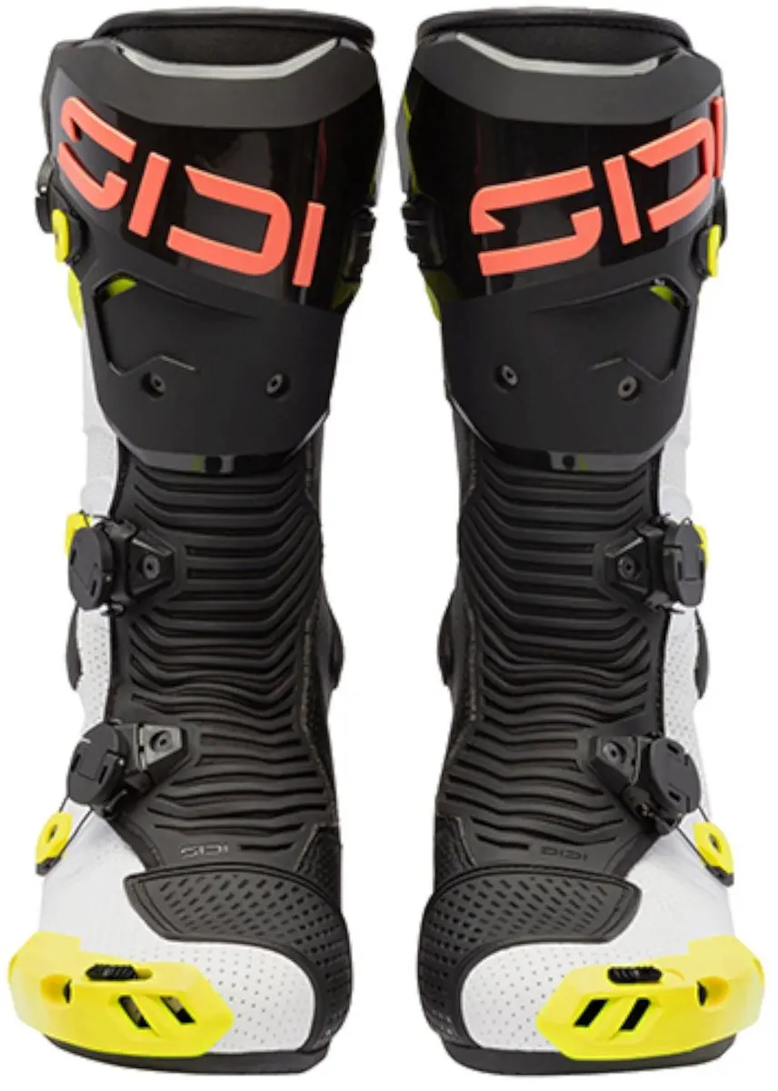 Sidi Mag-2 Air Motorfietslaarzen - 44 - Zwart/wit/neon - afbeelding 6 van 6