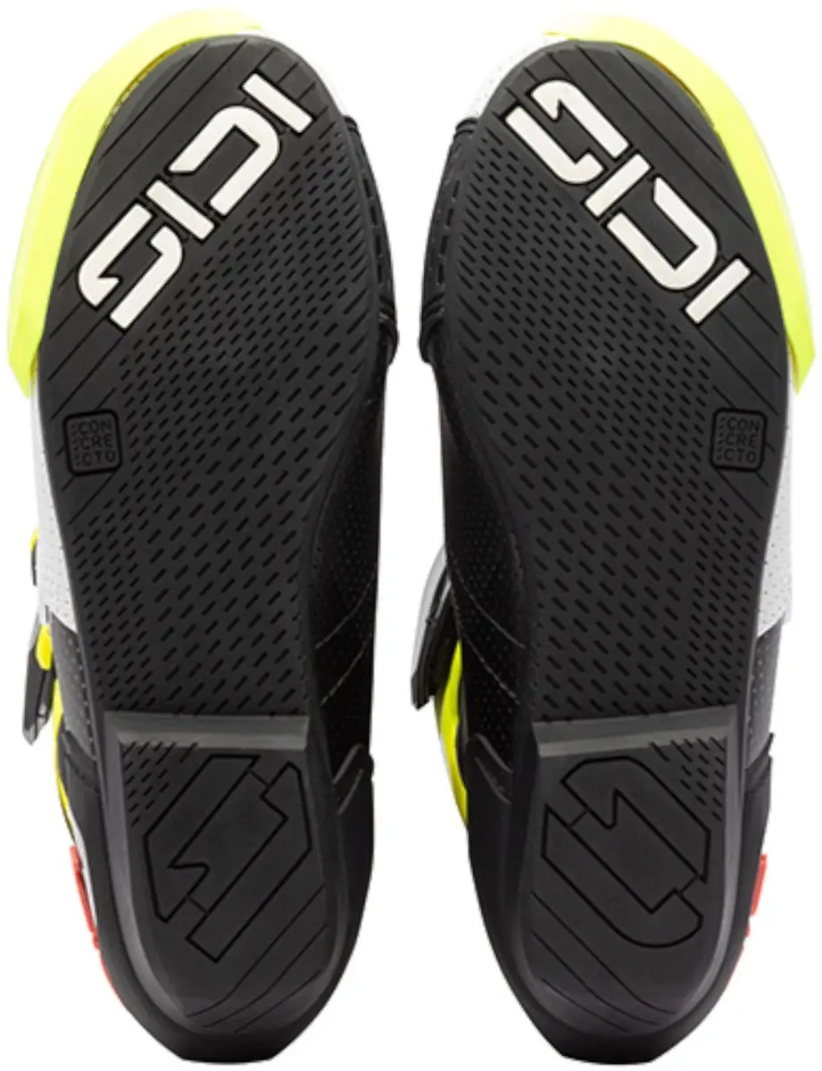 Sidi Mag-2 Air Motorfietslaarzen - 44 - Zwart/wit/neon