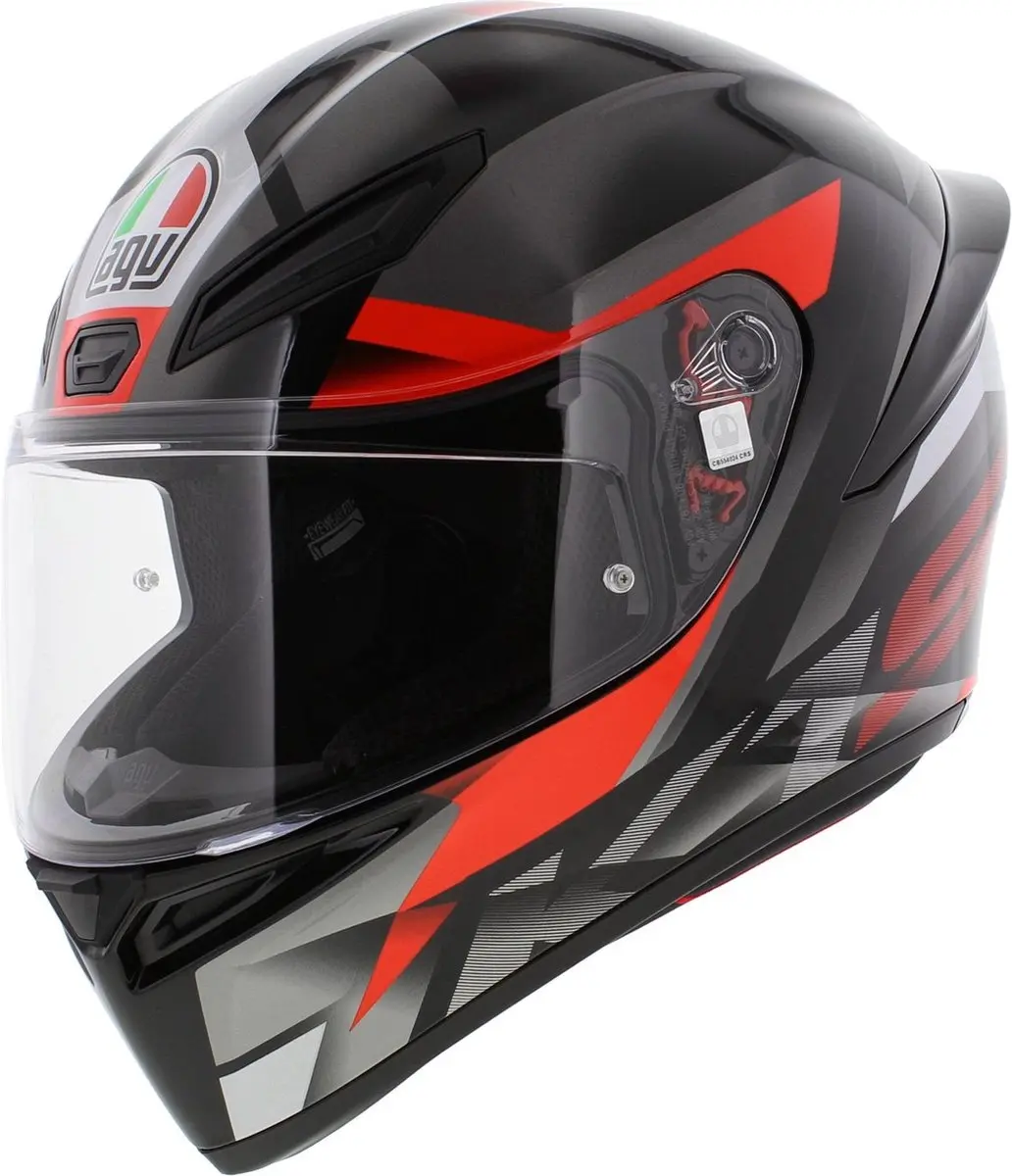 AGV K1 S FASTLAP BLACK/GREY/RED