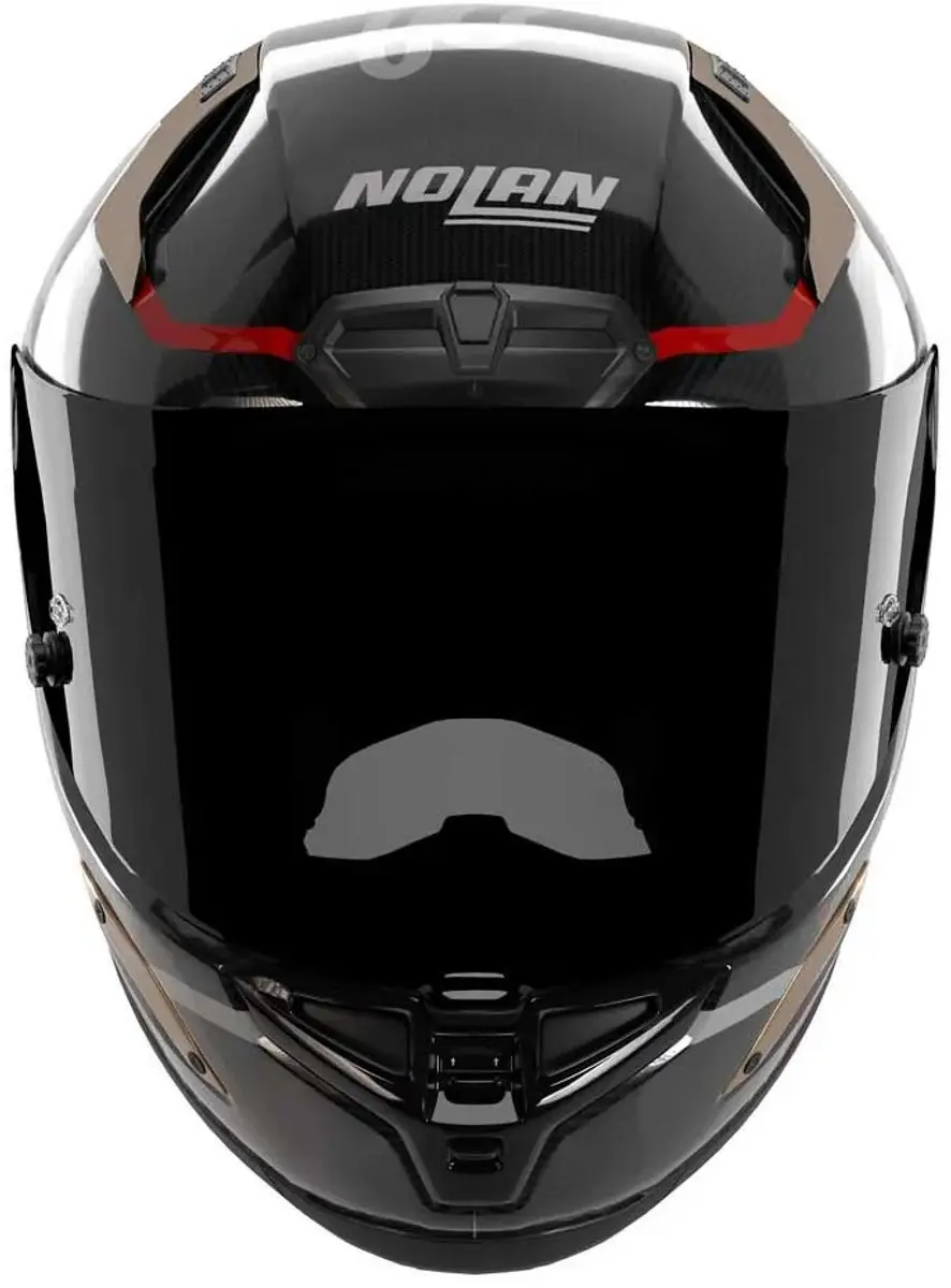 Nolan X-804 RS Ultra Carbon Helm - M - Grijs/Rood - afbeelding 3 van 6