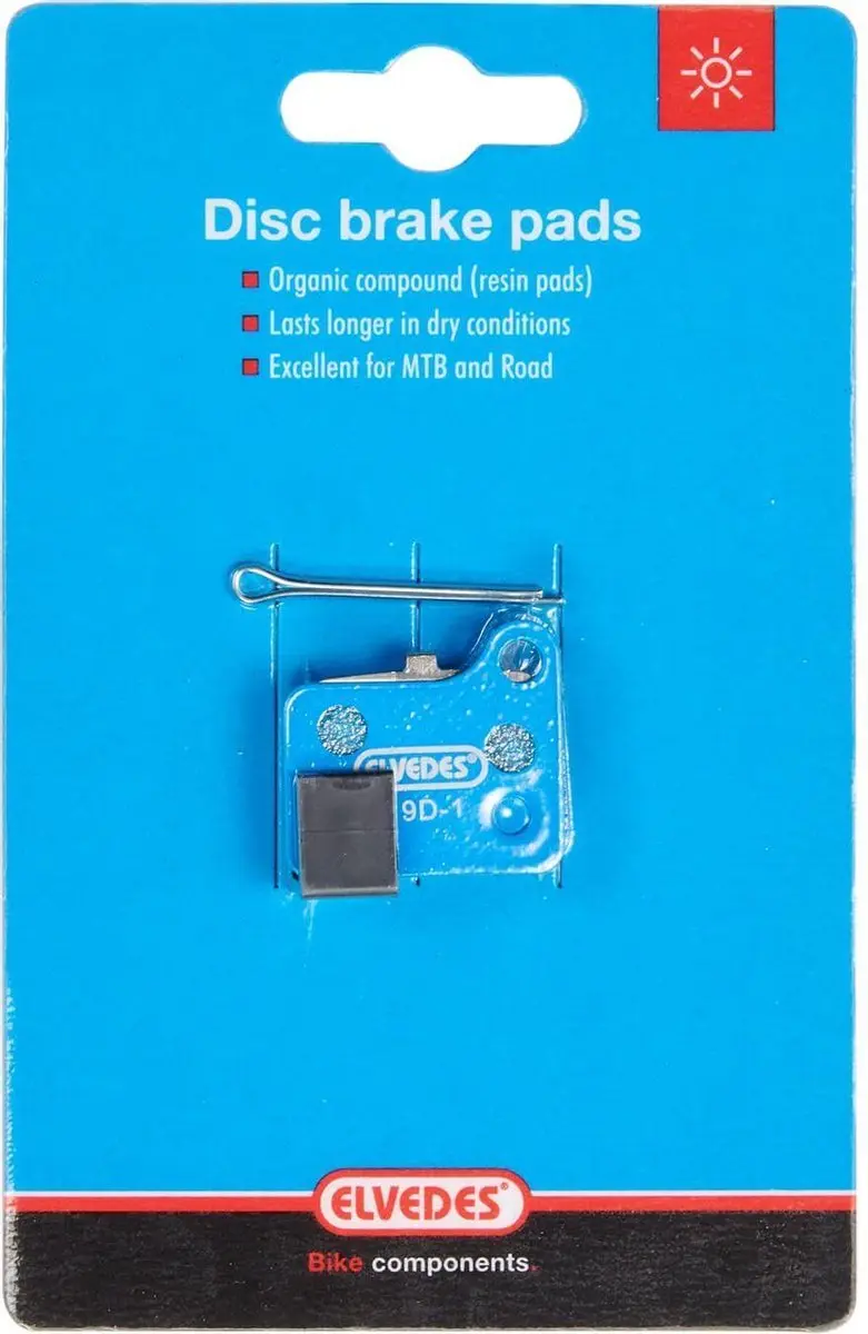 Elvedes Schijfremblokken 6858 Blauw - Shimano Deore M555 Nexave