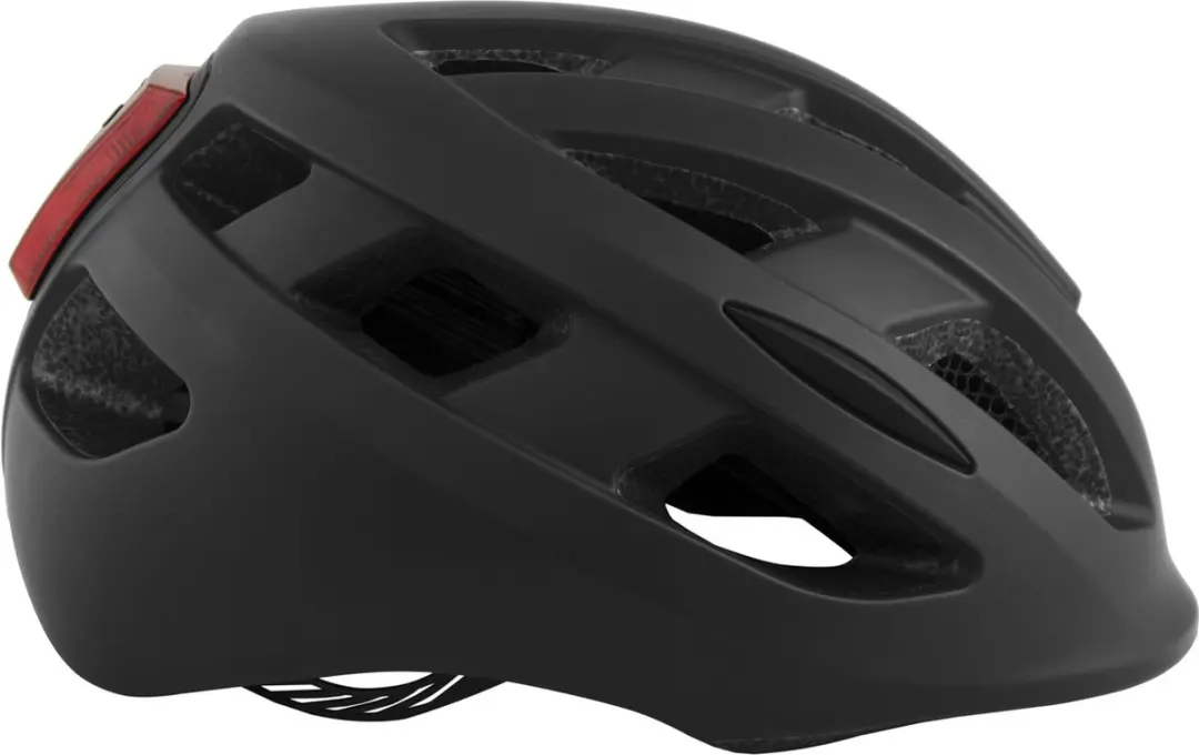 AGU Civick Fietshelm L/XL - Zwart - met LED