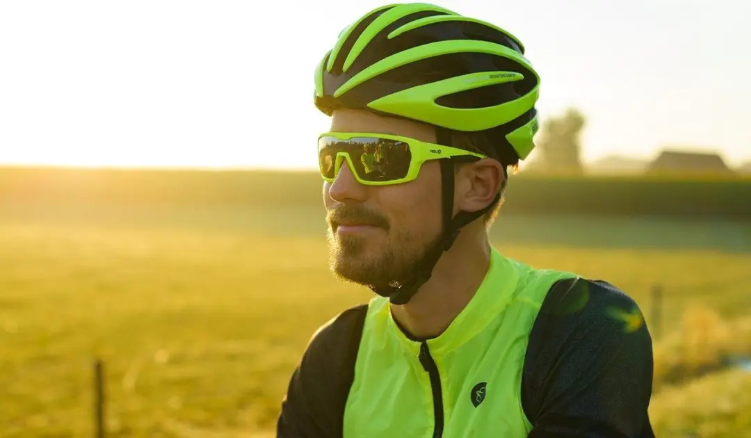 AGU Beam Fietsbril - Fluo Geel