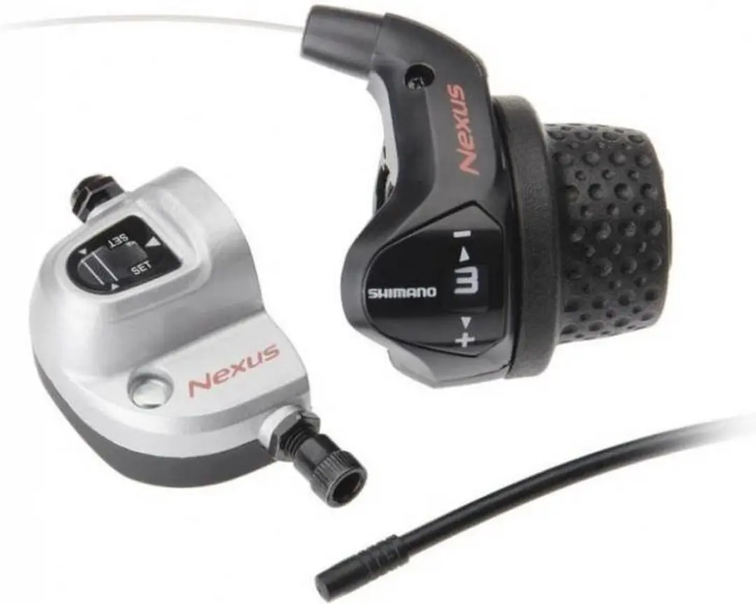 Shimano Draaiversteller Nexus 3 Sl-3s41e Rechts Zilver/zwart
