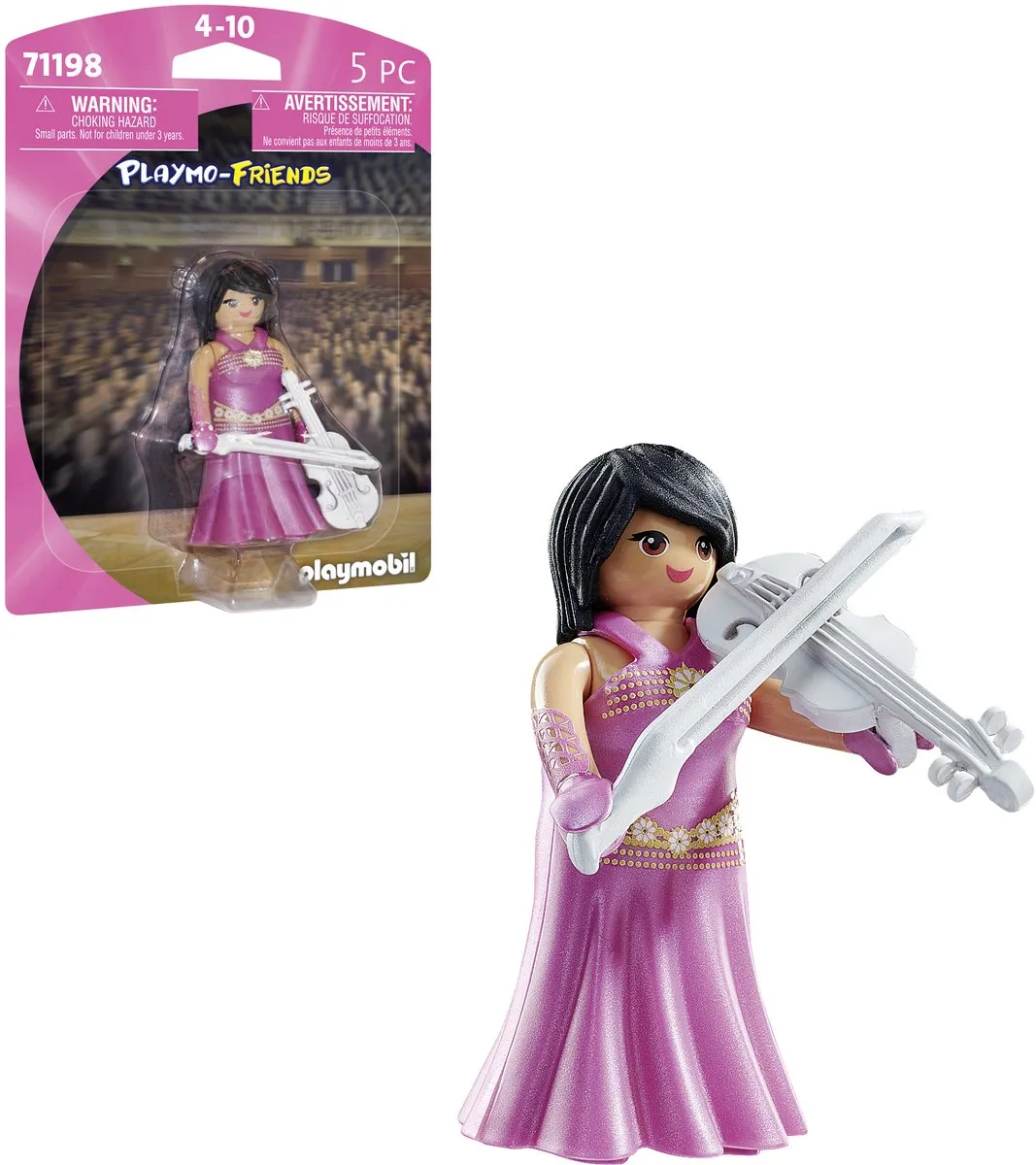 Playmobil Playmo-Friends Violiste 71198 - Multicolor - afbeelding 6 van 6