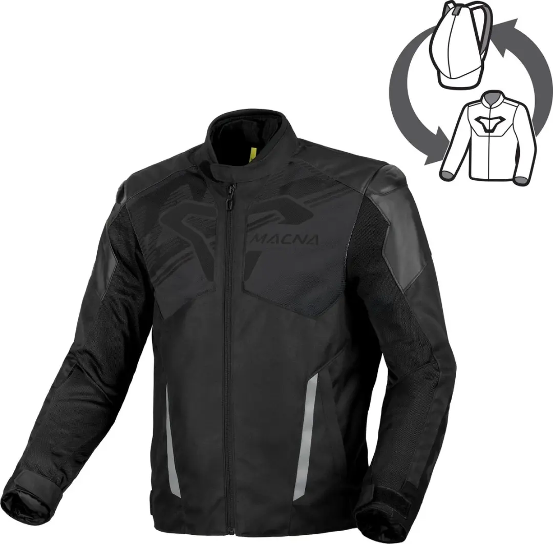 Macna Sevent waterdichte motorfiets textieljas -