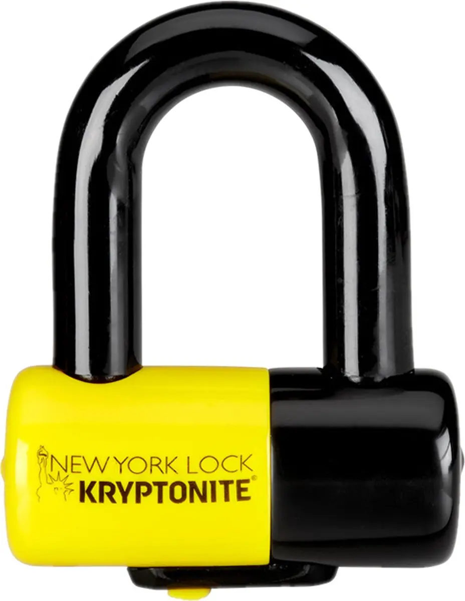 Kryptonite New York Legend 150 Cm Kettingslot - 150cm - Zwart/Geel