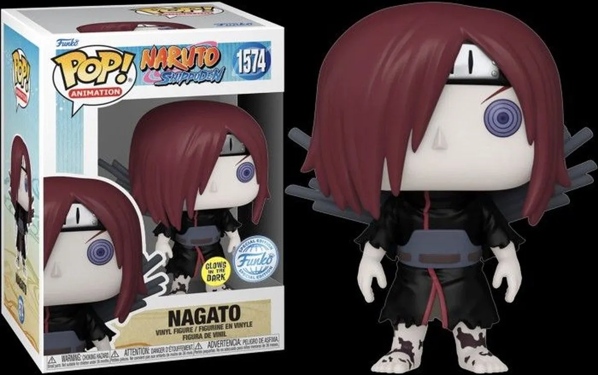 Funko Pop! Naruto Nagato #1574 Glows in the Dark
