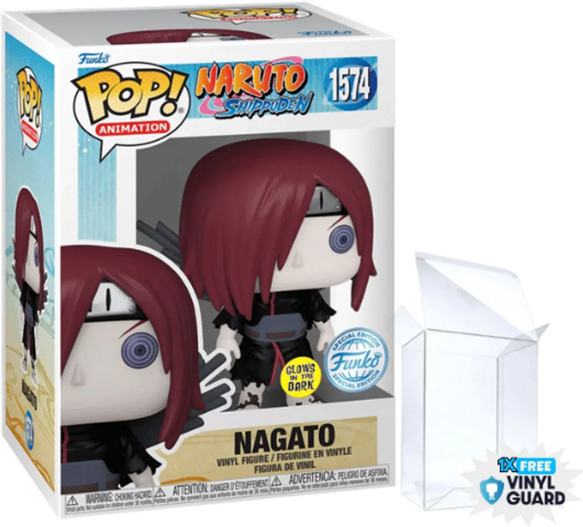 Funko Pop! Naruto Nagato #1574 Glows in the Dark - Multi