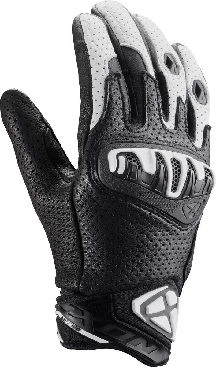 IXON Mirage Motorhandschoenen - Zwart/wit/rood S