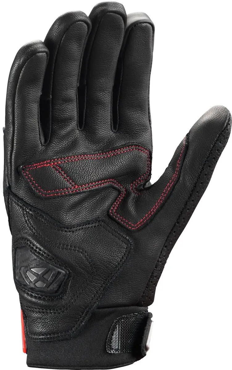 IXON Mirage Motorhandschoenen - Zwart/wit/rood S