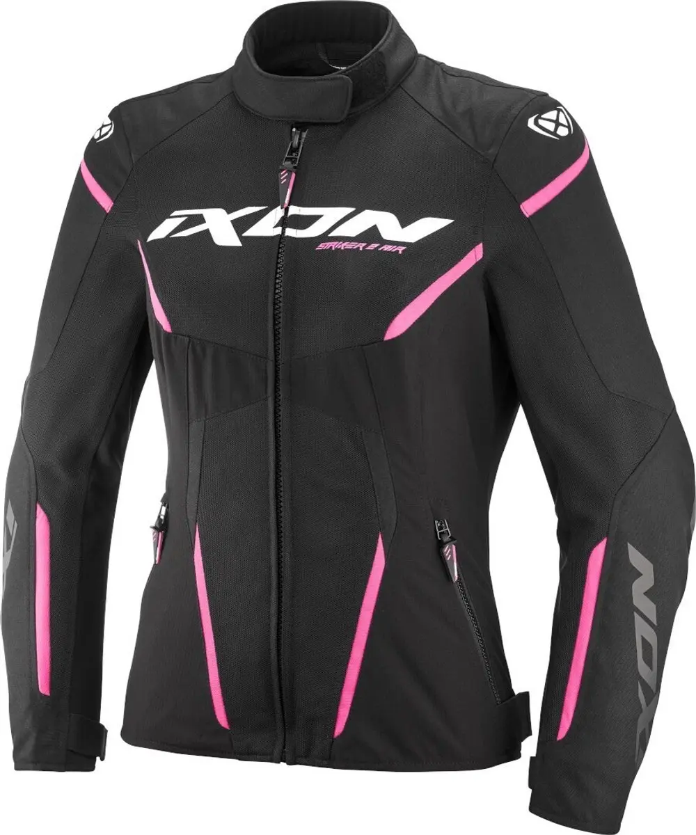 IXON Striker 2 Air WP L Dames Motorjas - Zwart/Rozeroze