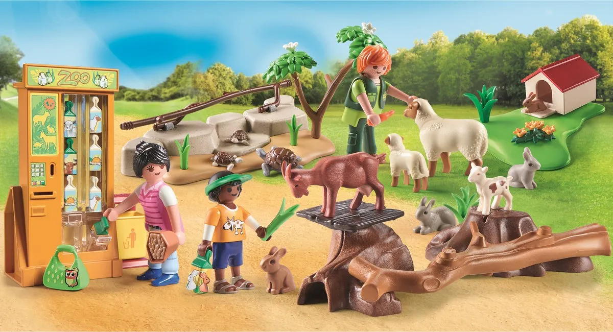 Playmobil My Life Dierentuin 72007 - Meerkleurig