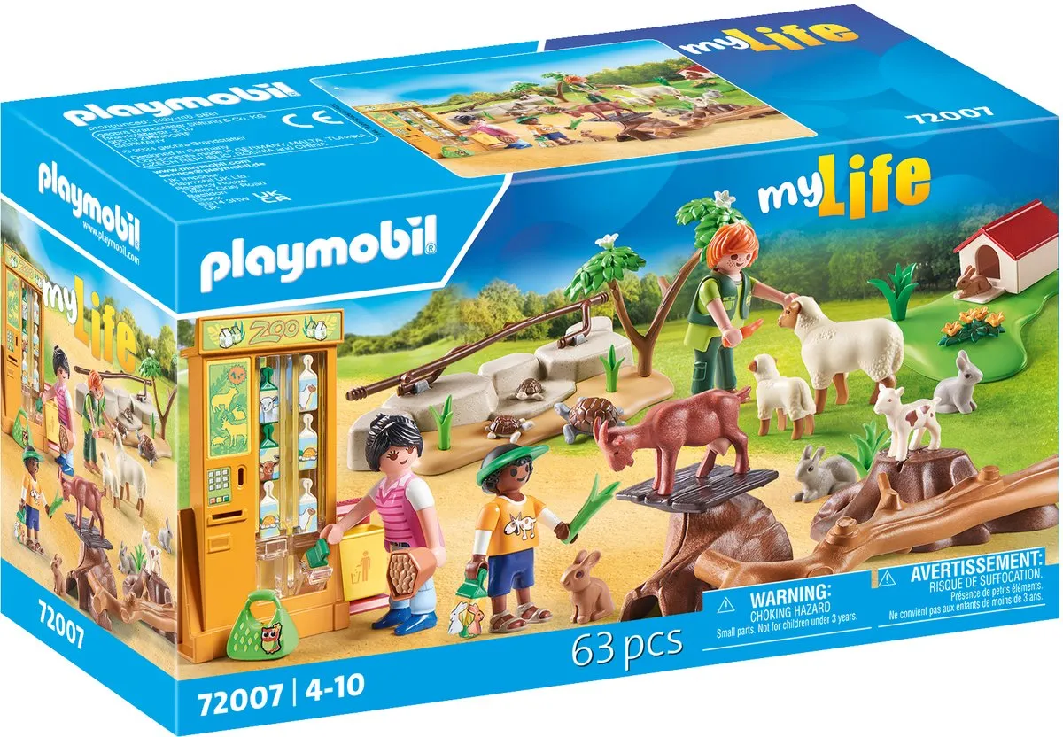 Playmobil My Life Dierentuin 72007 - Meerkleurig