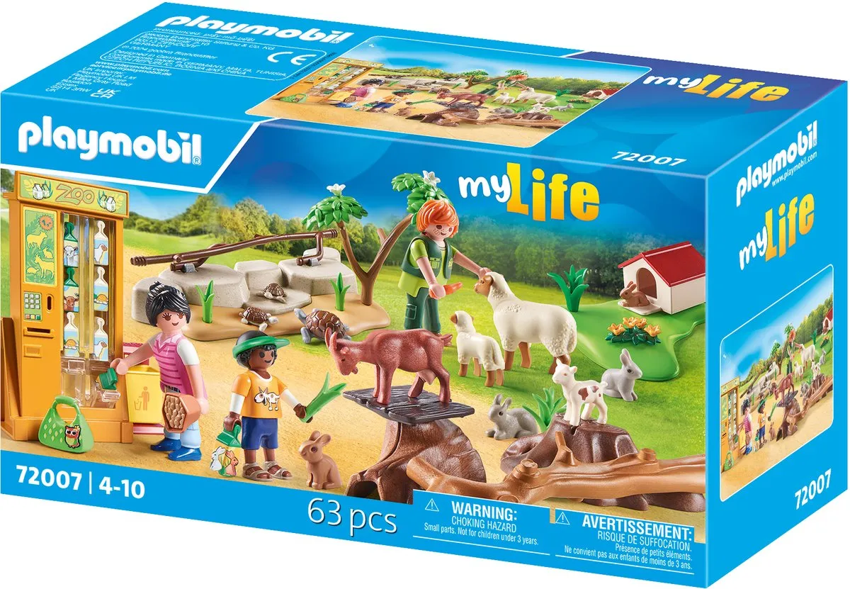 Playmobil My Life Dierentuin 72007 - Meerkleurig - afbeelding 6 van 6