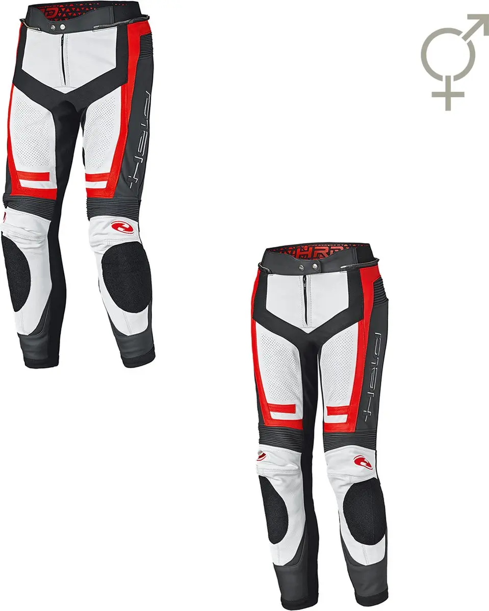 HELD ROCKET 3.0 Combi Motorbroek Sport Wit-Rood 60 Heren