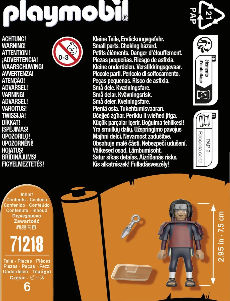 Playmobil Naruto Hashirama - 71218 - afbeelding 6 van 6