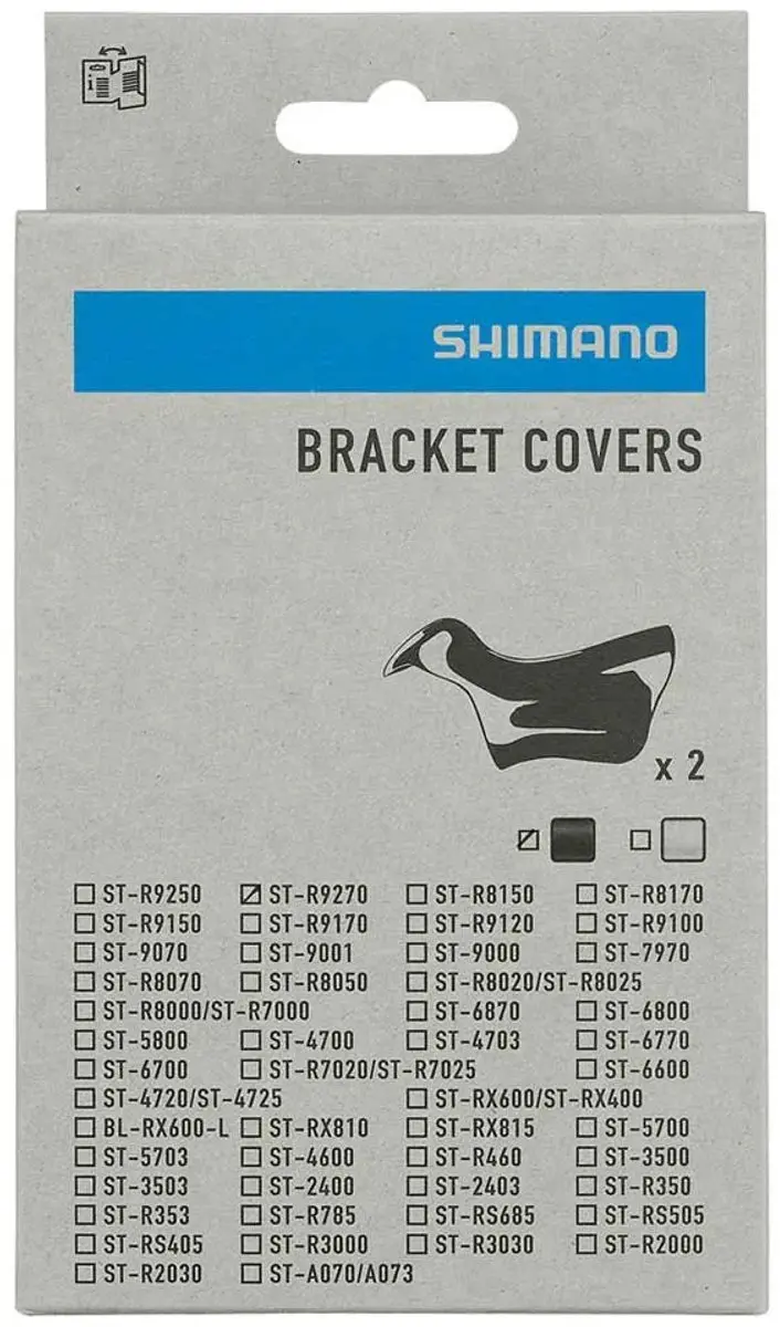Shimano ST-R9270 Remgreeprubbers - 2 Stuks - Wit